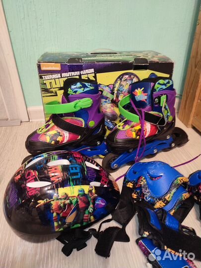 Продам роликовые коньки раздвижные 30-33 р-р