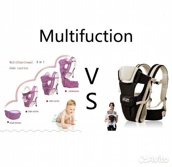 Рюкзак переноска кенгуру Gabesy