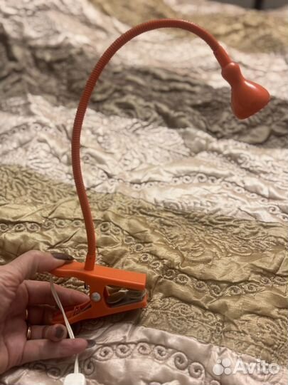 Светильник икеа на прищепке