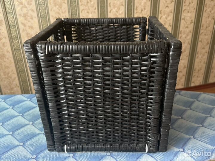 Корзина икеа черная