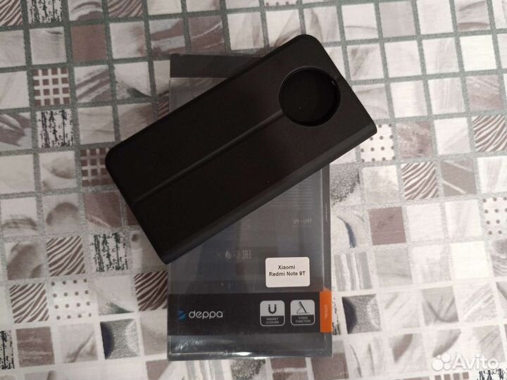 Чехол книжка на xiaomi redmi note 9 T