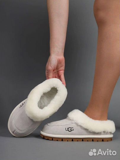 Меховые тапочки ugg