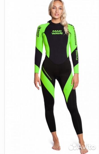 Гидрокостюм женский для плавания mad wave