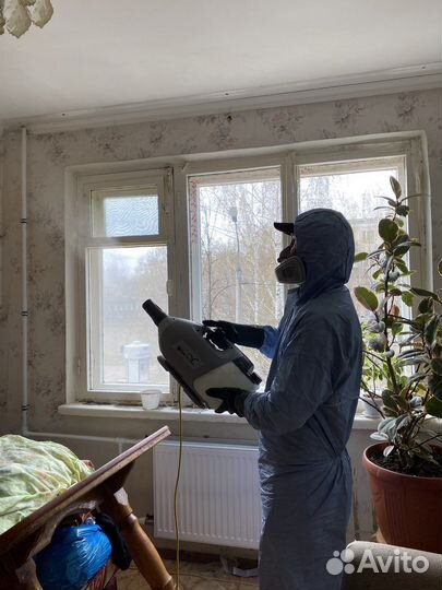 Обработка от Комаров клещей мух тараканов клопов