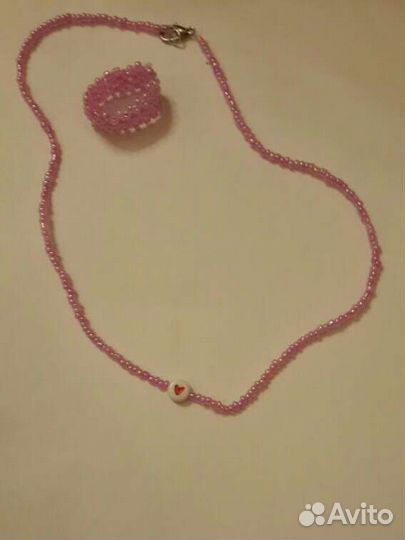 Розовый набор