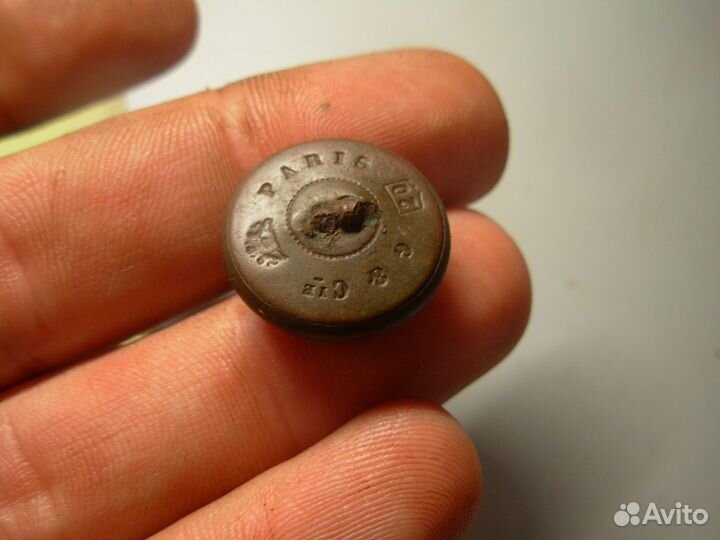 Пуговица 23 полк Франция 19-20 век Оригинал