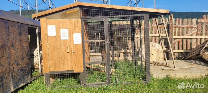 Курятник зимний