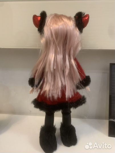 Кукла с рожками бжд