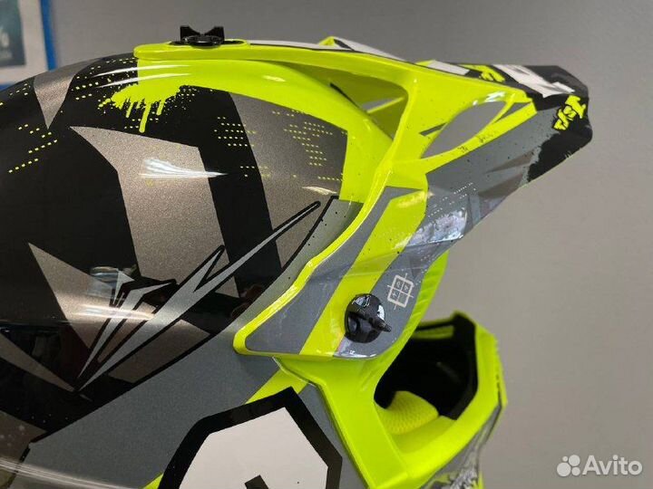 Шлем кроссовый LS2 MX437 fast crusher camo