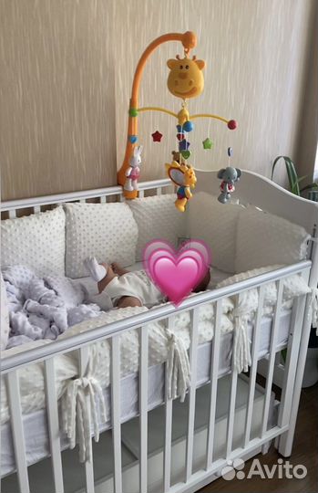 Бортики в детскую кроватку