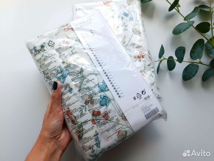 Постельное белье IKEA новое эртвиккер