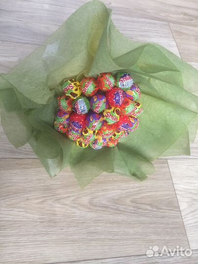 Букет из Чупа Чупсов сладкий