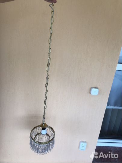 Светильник подвесной 2 шт люстра винтаж