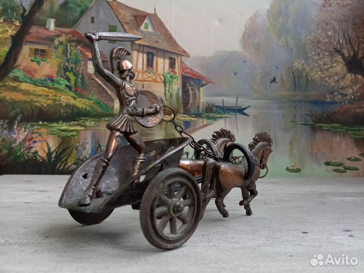 Старинный воин, Гладиатор в колеснице