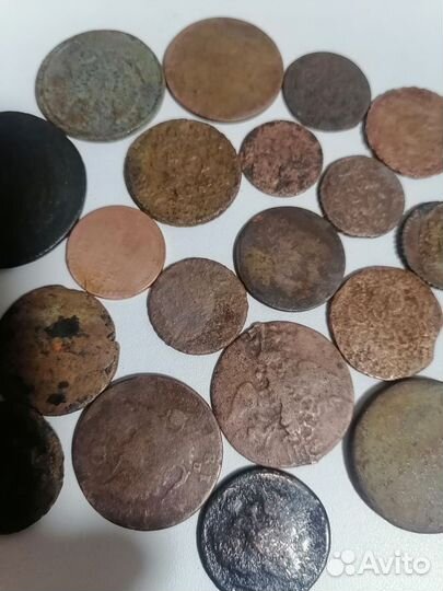 Старинные медные монеты для лечения