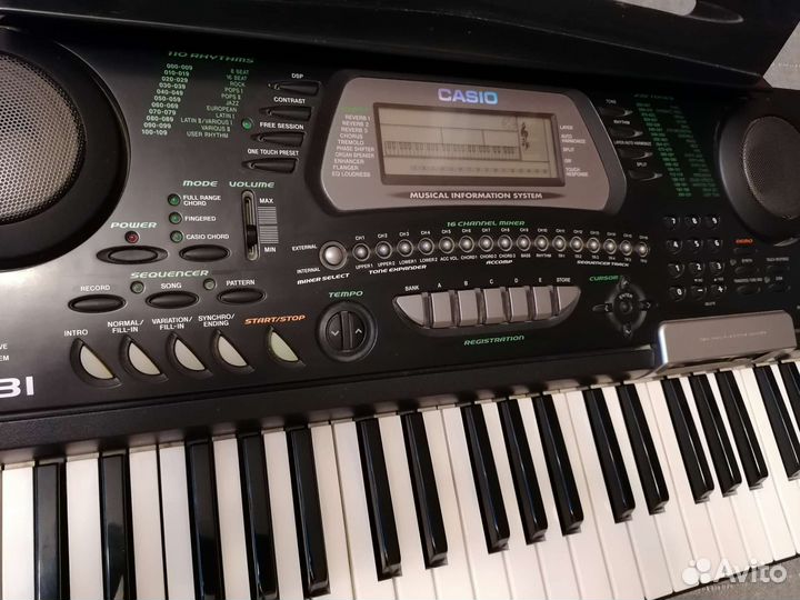 Синтезатор casio CTK-731