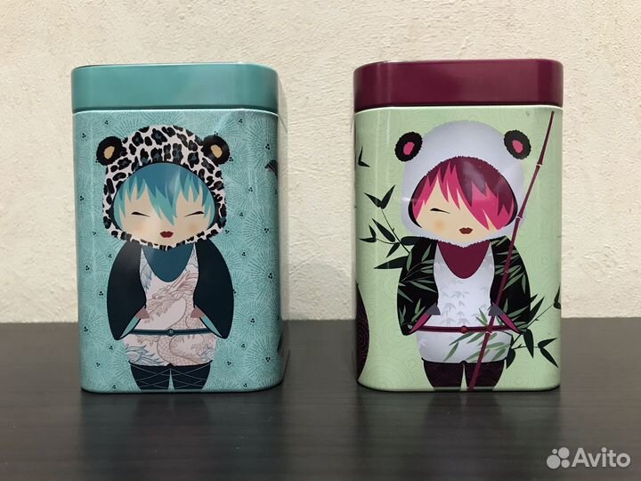 Набор банок для хранения (Бельгия), 2 шт