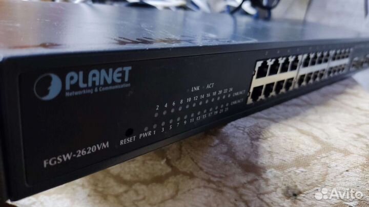 Свитч коммутатор planet Fgsw-2620vm