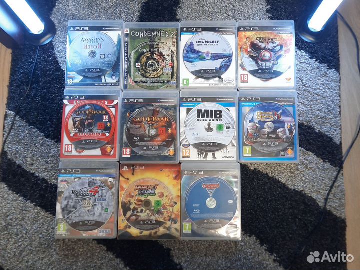 Игровые диски на ps3