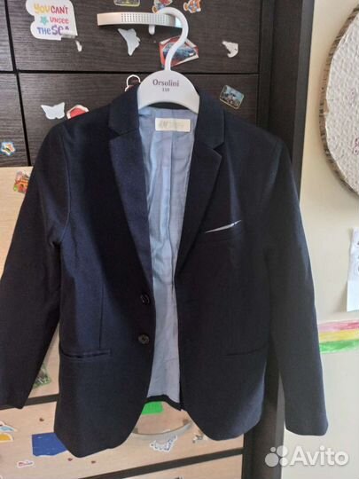 Школьный пиджак для мальчика 122