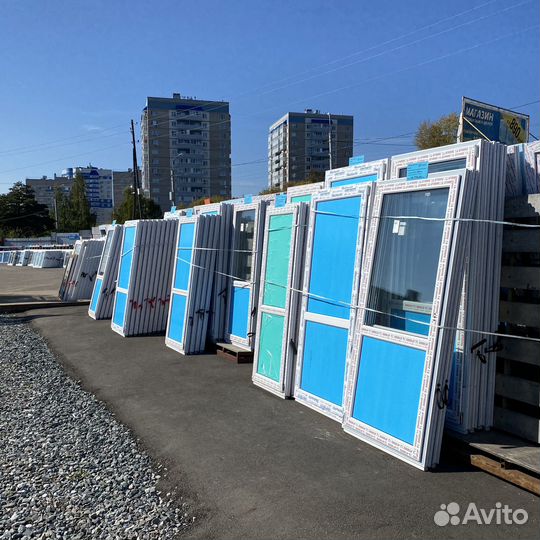 Двери пластиковые 900х2000