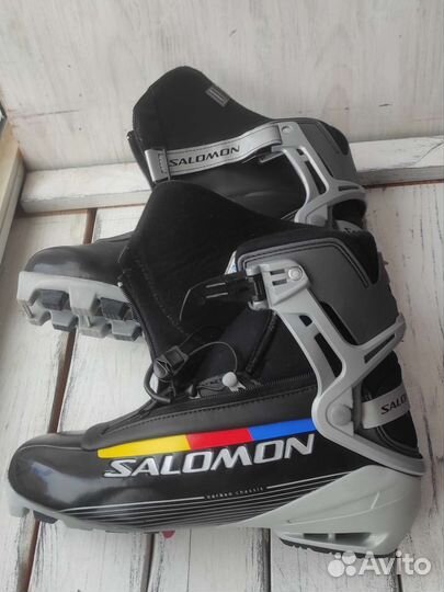 Лыжные ботинки salomon carbon chassis
