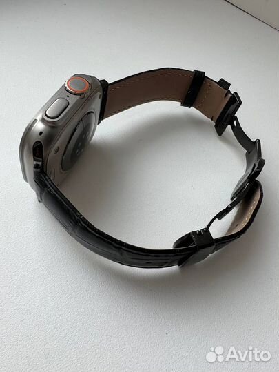 Кожаный ремешок бабочка для Apple Watch Series 1-8