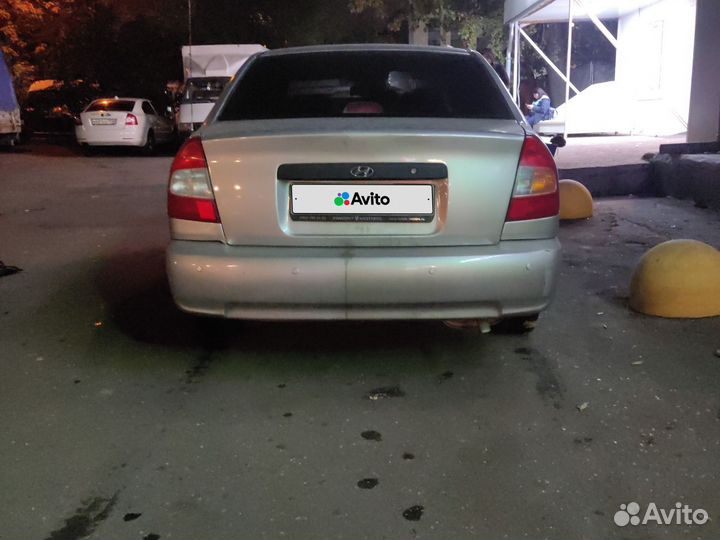 Hyundai Accent 1.5 AT, 2005, 2 926 км