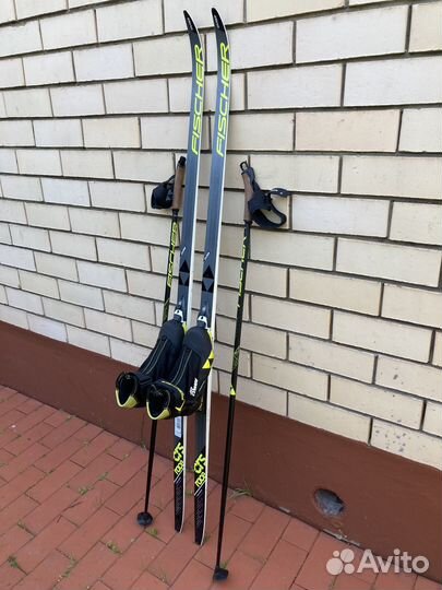 Беговые лыжи Fischer CRS Race комплект