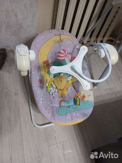 Детские электрические качели