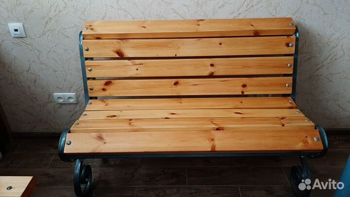 Скамейка и два стула ручная работа