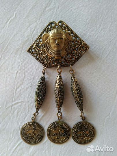 Брошь в стиле Найгеров Чехия редкая. Колье, бусы