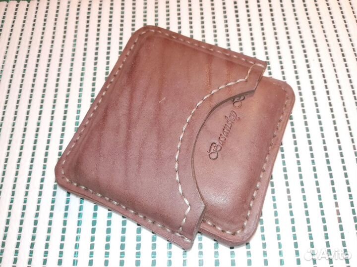 Портсигар кожаный на 20 сигарет