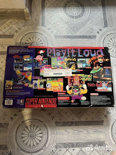 Super nintendo game boy set