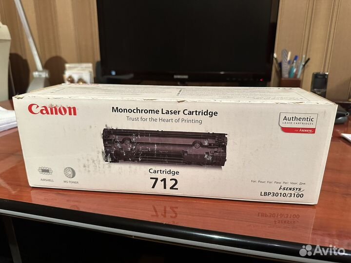 Картридж Canon 712 для LBP3010/3100/3020