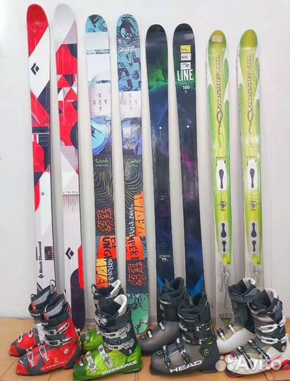 Горные лыжи.Новые.Горнолыжные ботинки