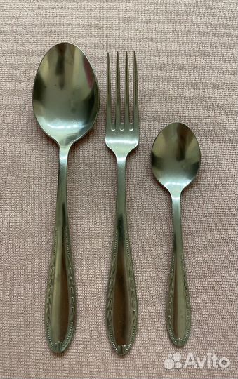 Столовые приборы СССР нержавейка мельхиор и другие