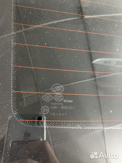 Стекло заднее Lifan Solano 1