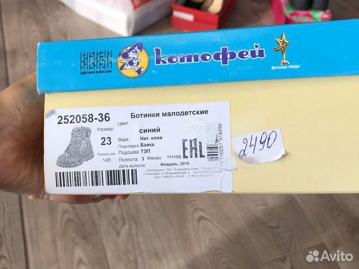 Ботинки демисезонные