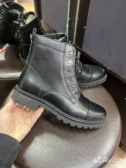 Ботинки зимние натуральный мех