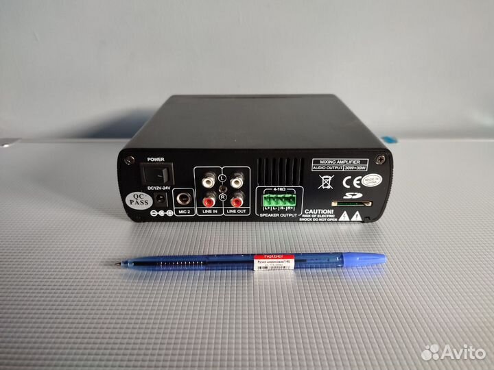 Усилитель и колонки