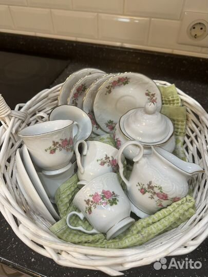 Чайно кофейный сервиз