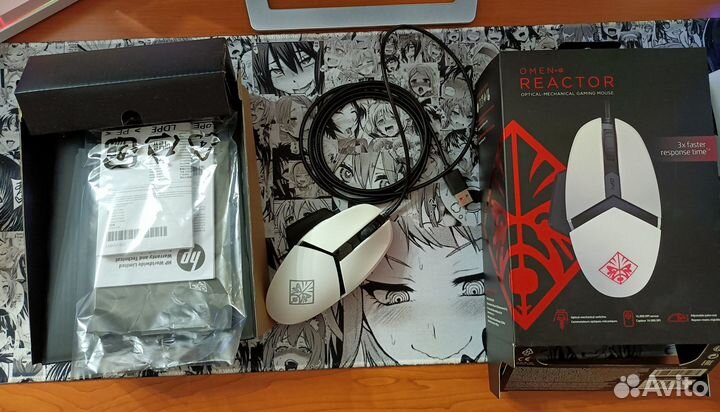 Мышь игровая HP Omen Reactor