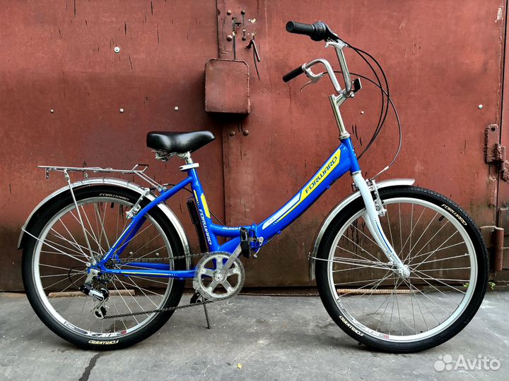 Скоростной складной велосипед Forward R24