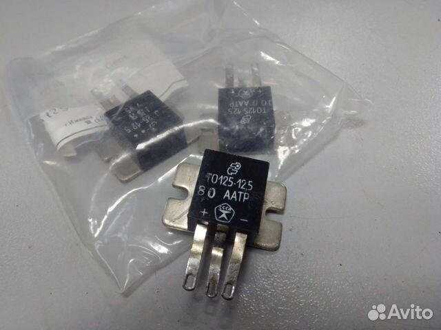 Радиодеталь кт 809а,кт808,то125-12,5,кт827А,кт802а