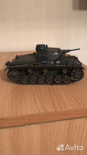 Готовая модель танка T-III