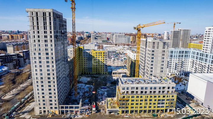 2-к. квартира, 61,3 м², 4/25 эт.