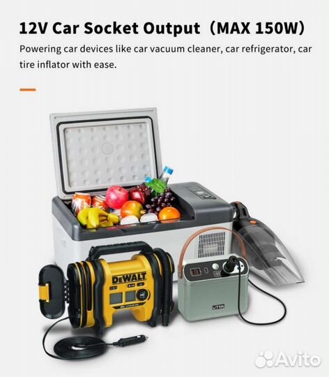 Портативная зарядная станция Utrai 60000mah 150w