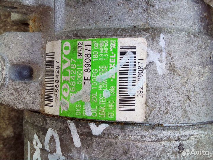 Компрессор кондиционера volvo