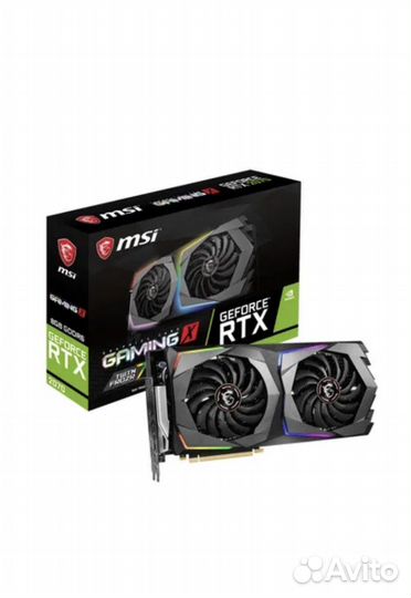 Видеокарта RTX 2070 MSI gaming X